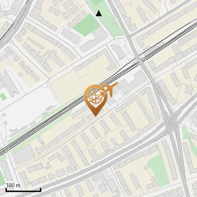 Karte Hinrichsenstraße 23-29, 20535 Hamburg
