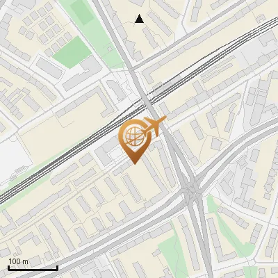 Karte Hinrichsenstraße 34-44, 20535 Hamburg