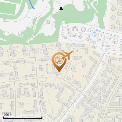 Karte Hinterbärenbadstraße 10, 81373 München