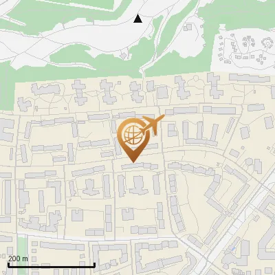 Karte Hinterbärenbadstraße 33-36, 81373 München