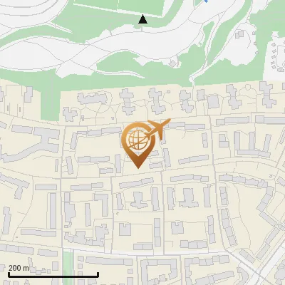 Karte Hinterbärenbadstraße 40-52, 81373 München