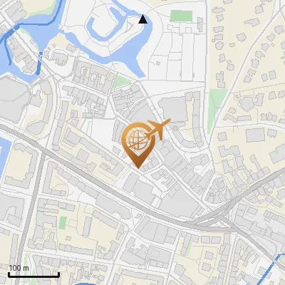 Karte Hinterm Graben 21-35, 21029 Hamburg