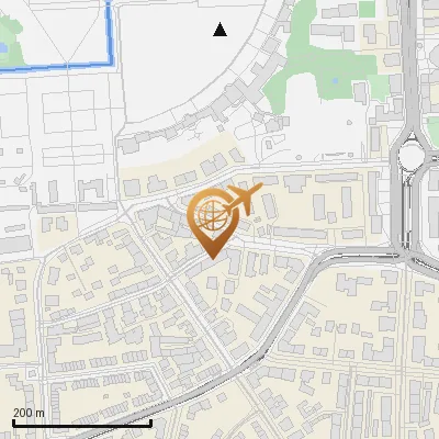 Karte Hippmannstraße 2, 80639 München