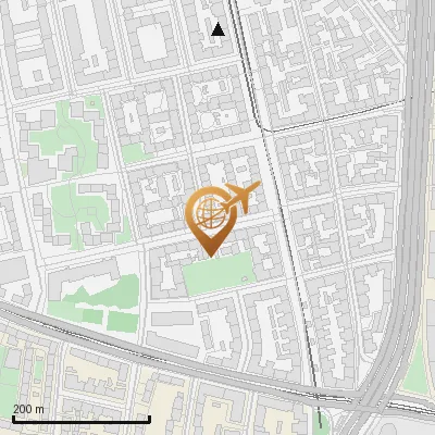 Karte Hirschbergstraße 15-20, 80634 München