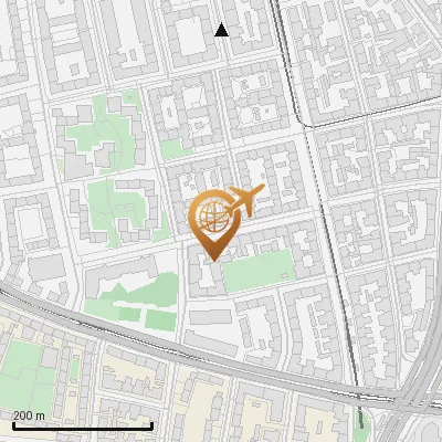 Karte Hirschbergstraße 21-24, 80634 München