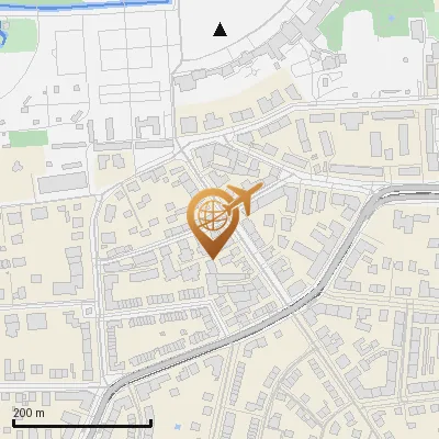 Karte Hirschgartenallee 33-38, 80639 München