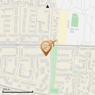 Karte Hitlstraße 23, 80997 München