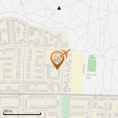 Karte Hitlstraße 65, 80997 München