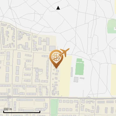 Karte Hitlstraße 68, 80997 München