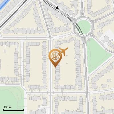 Karte Hochallee 96-104, 20149 Hamburg