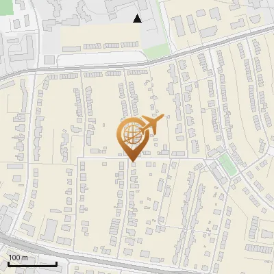 Karte Hochfeld 25-33, 22607 Hamburg