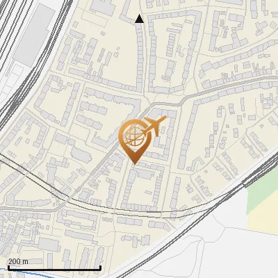 Karte Hochmeisterstraße 1-7, 51065 Köln