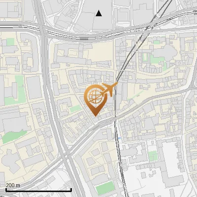 Karte Hochpfortenbüchel 2-12, 50676 Köln