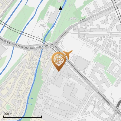 Karte Hochstraße 3, 81669 München