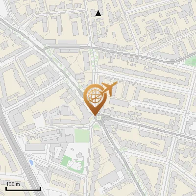 Karte Högenstraße 50, 20257 Hamburg