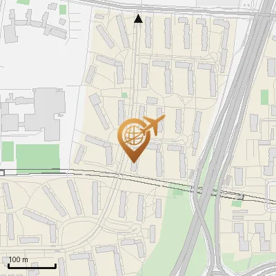 Karte Hofackerzeile 2, 13627 Berlin