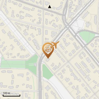 Karte Hohenzollerndamm 100, 14199 Berlin