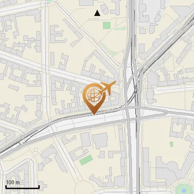 Karte Hohenzollerndamm 2-3, 10717 Berlin