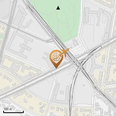 Karte Hohenzollerndamm 33, 10713 Berlin