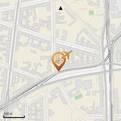 Karte Hohenzollerndamm 8, 10717 Berlin