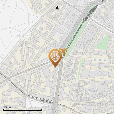 Karte Hohenzollernring 95-103, 50672 Köln