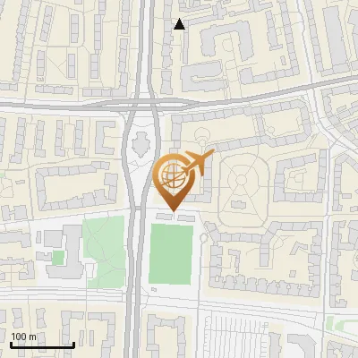 Karte Hohenzollernring 58-70, 22763 Hamburg