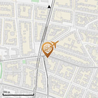 Karte Hohenzollernstraße 124, 80796 München