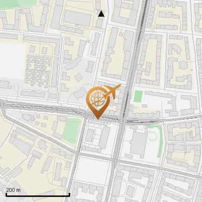 Karte Hohenzollernstraße 156-160, 80797 München