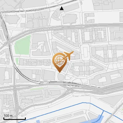 Karte Hopfensack 2-14, 20457 Hamburg