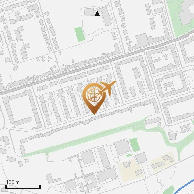 Karte Hoppenstedtstraße 12-30, 21073 Hamburg