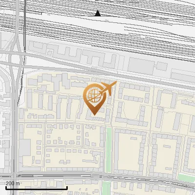 Karte Horwerkstraße 9, 80687 München