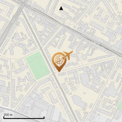 Karte Hospeltstraße 40-47, 50825 Köln