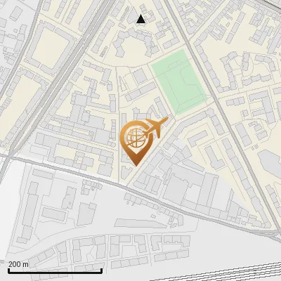 Karte Hospeltstraße 72-76, 50825 Köln