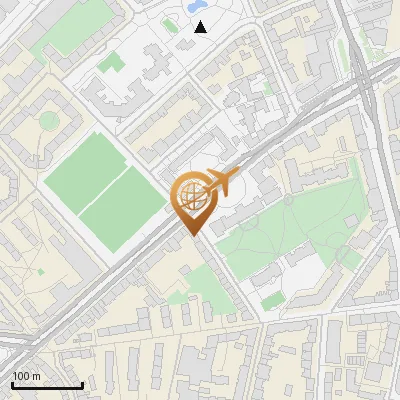 Karte Hospitalstraße 107, 22767 Hamburg