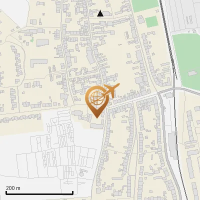 Karte Hubertusstraße 1-3, 51061 Köln