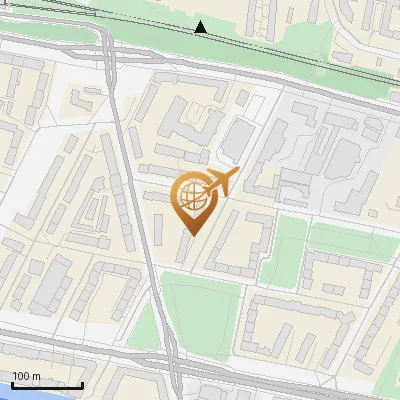 Karte Hübbesweg 21-34, 20537 Hamburg