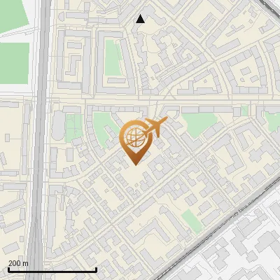 Karte Hübnerstraße 18, 80637 München