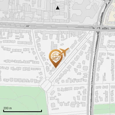 Karte Hültzstraße 29-36, 50933 Köln