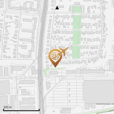 Karte Hürnbeckstraße 3-6, 80939 München