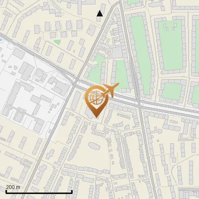 Karte Hürther Straße 2-6, 50969 Köln