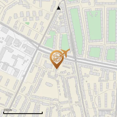 Karte Hürther Straße 9-17, 50969 Köln