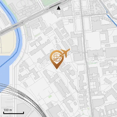 Karte Hufelandweg 10-11, 10117 Berlin