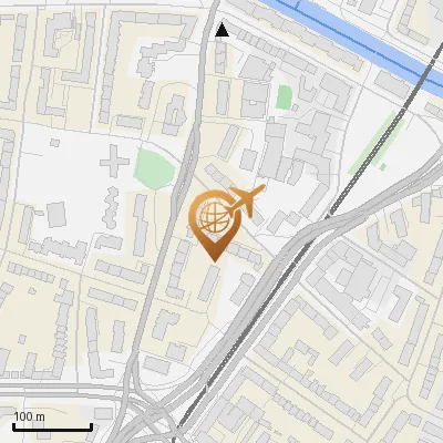 Karte Hufnerstraße 1-5, 22083 Hamburg