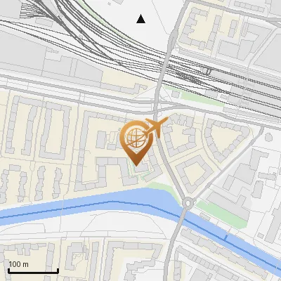 Karte Hufnerstraße 49-61, 22305 Hamburg