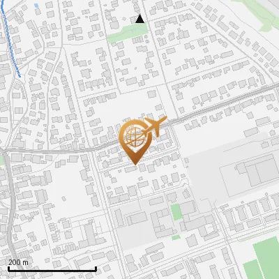 Karte Huislerstraße 3-7, 81245 München