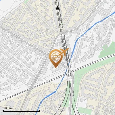 Karte Humboldtstraße 40, 81543 München