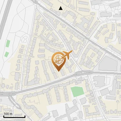 Karte Humperdinckweg 1-25, 22761 Hamburg