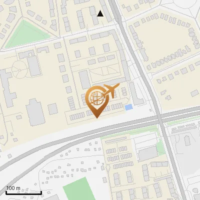 Karte Husarenhof 14-16, 22043 Hamburg