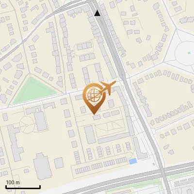 Karte Husarenhof 3, 22043 Hamburg