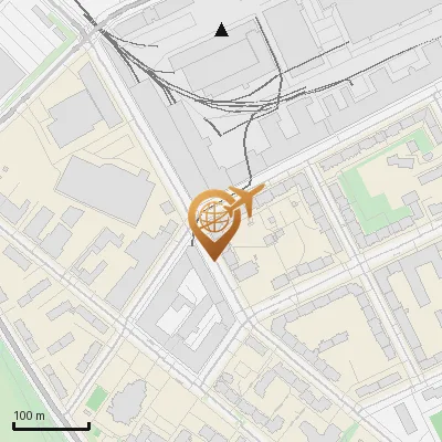 Karte Hussitenstraße 21-23, 13355 Berlin